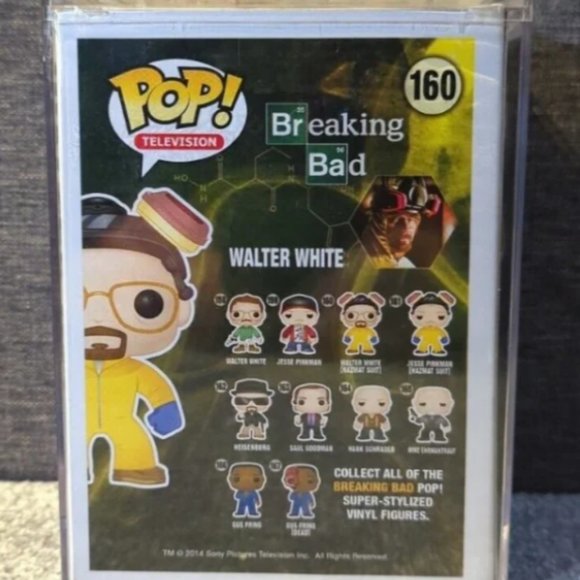 Funko Pop Breaking Bad SDCC Walter White Glow In The Dark Rare #160 - Picture 4 of 6
